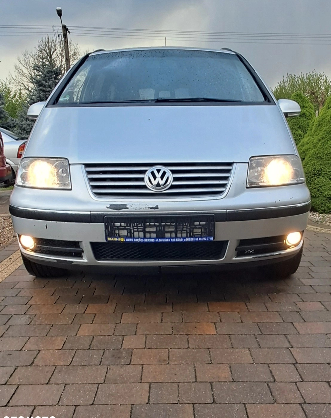 Volkswagen Sharan cena 15500 przebieg: 211500, rok produkcji 2010 z Koło małe 121